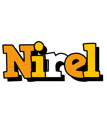 Nirel cartoon logo