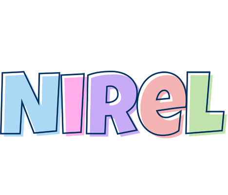 Nirel pastel logo