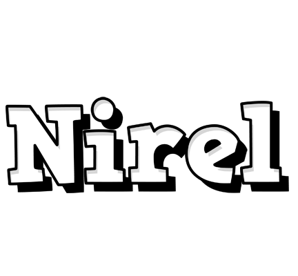 Nirel snowing logo