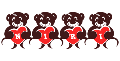 Niri bear logo