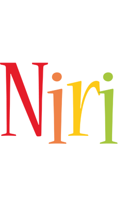 Niri birthday logo