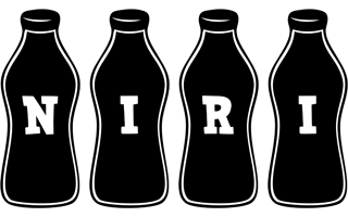 Niri bottle logo