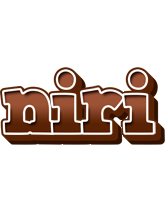 Niri brownie logo