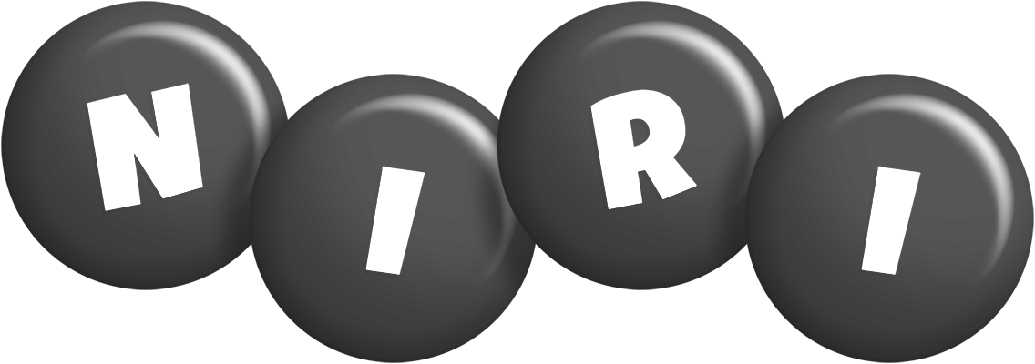 Niri candy-black logo