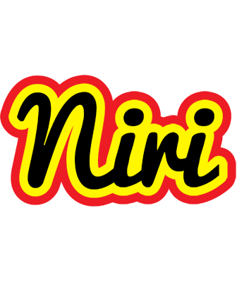 Niri flaming logo