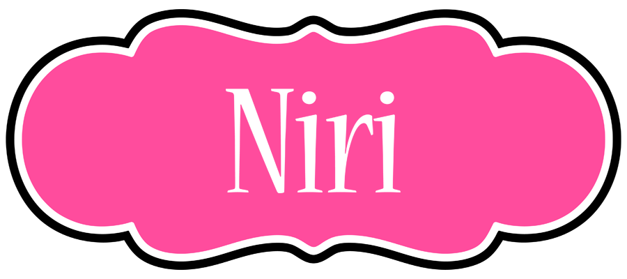Niri invitation logo