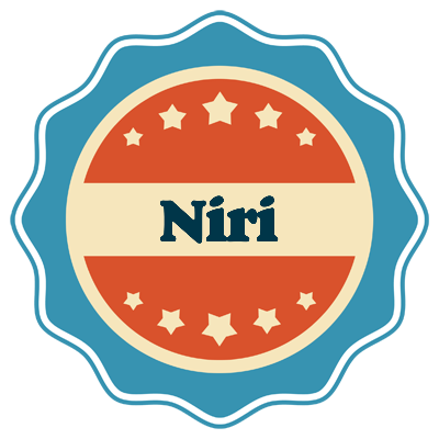 Niri labels logo