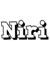 Niri snowing logo