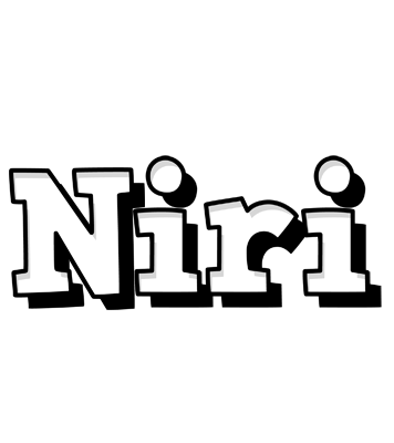 Niri snowing logo