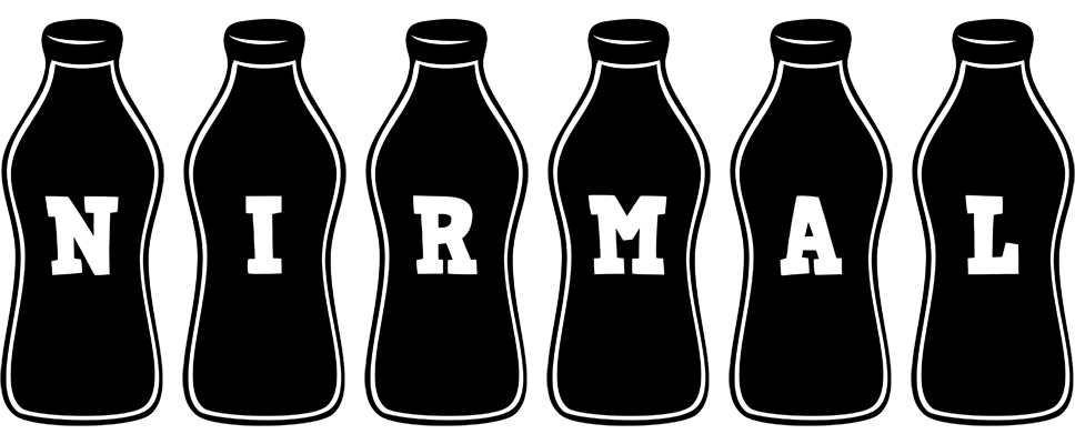 Nirmal bottle logo