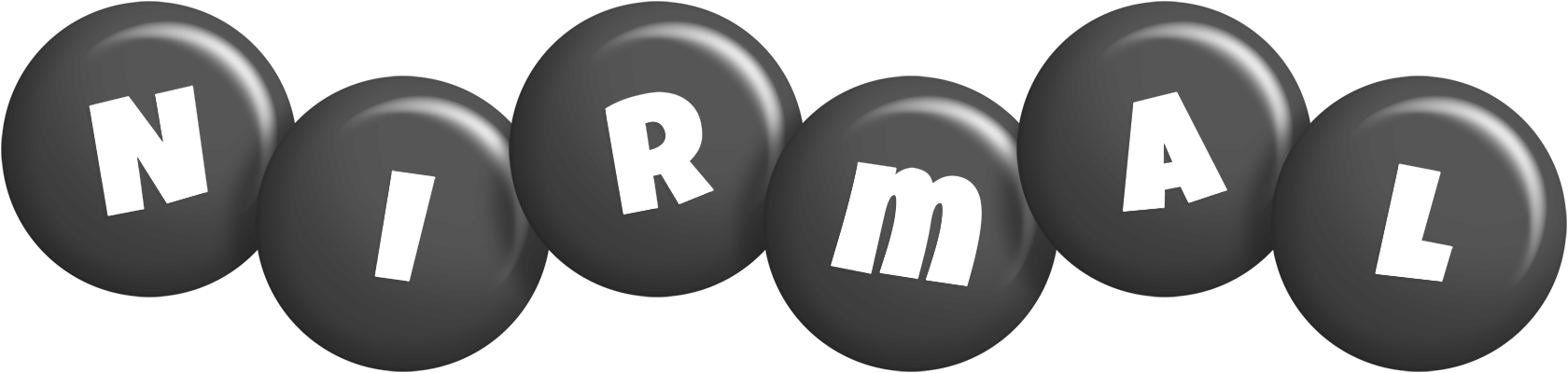 Nirmal candy-black logo