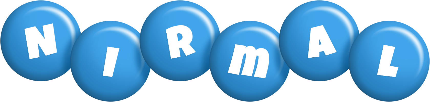 Nirmal candy-blue logo