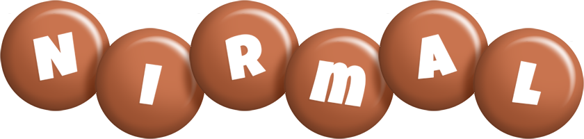 Nirmal candy-brown logo