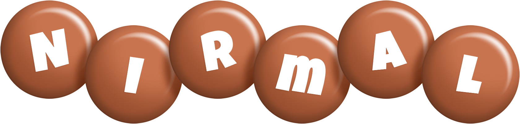 Nirmal candy-brown logo