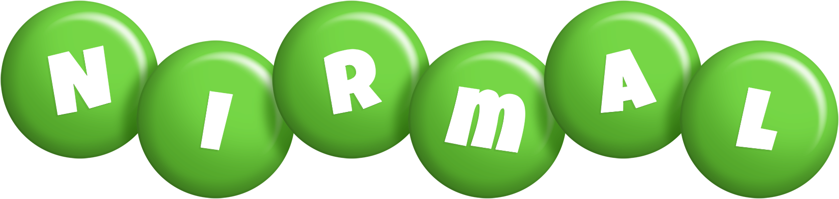 Nirmal candy-green logo