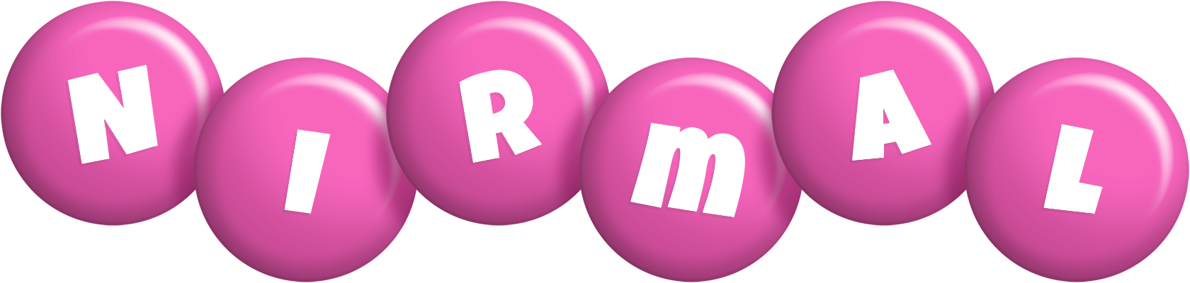Nirmal candy-pink logo