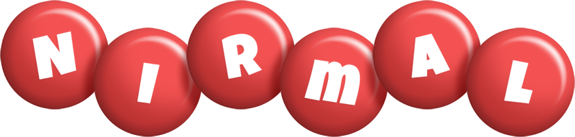 Nirmal candy-red logo