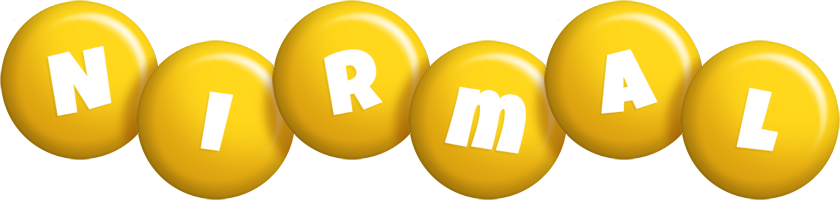 Nirmal candy-yellow logo