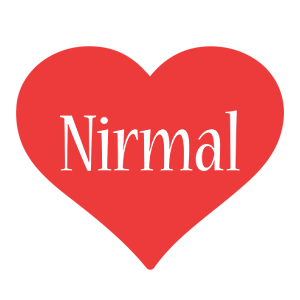 Nirmal love logo