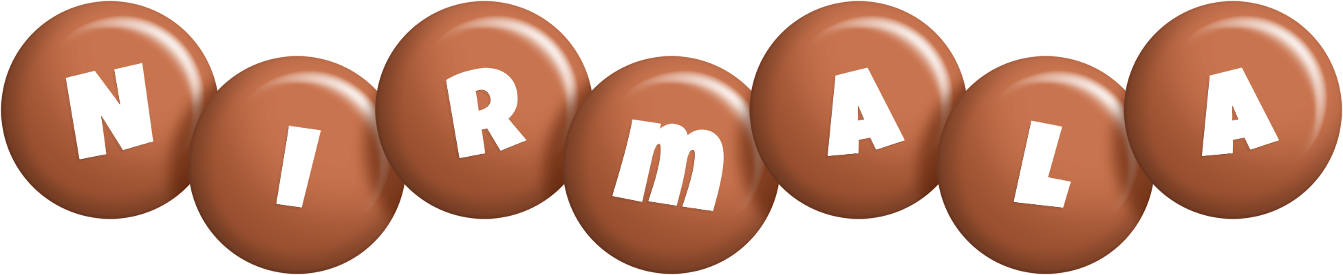 Nirmala candy-brown logo