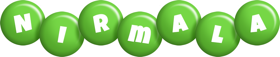 Nirmala candy-green logo