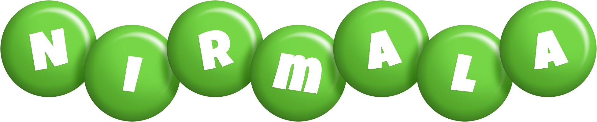 Nirmala candy-green logo