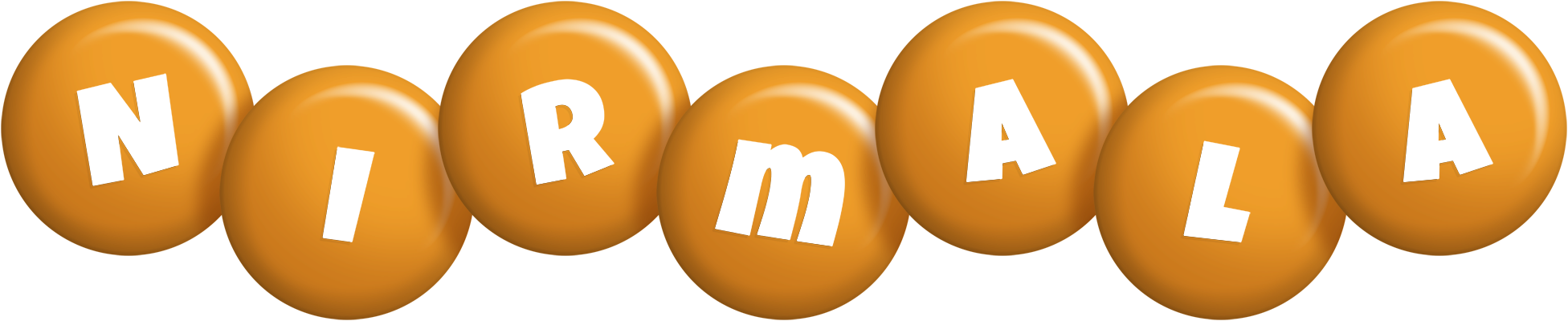 Nirmala candy-orange logo