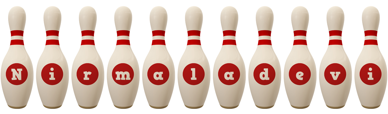 Nirmaladevi bowling-pin logo