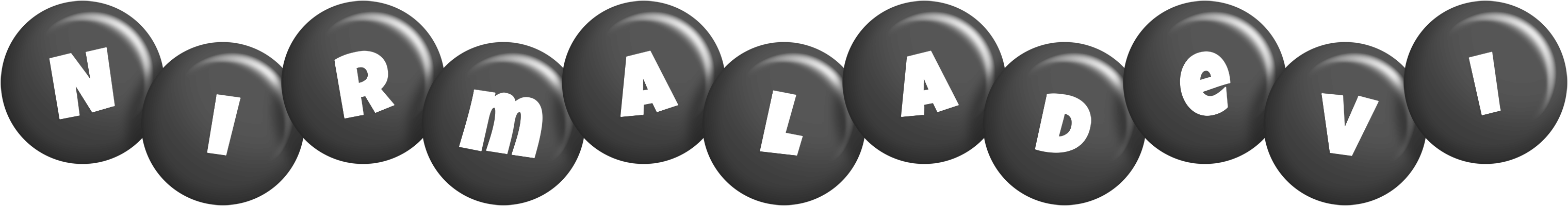 Nirmaladevi candy-black logo