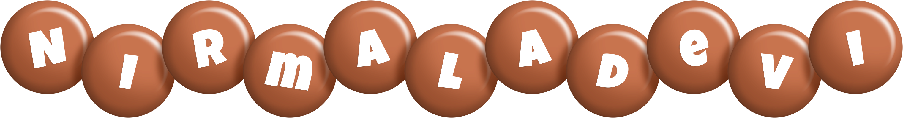 Nirmaladevi candy-brown logo