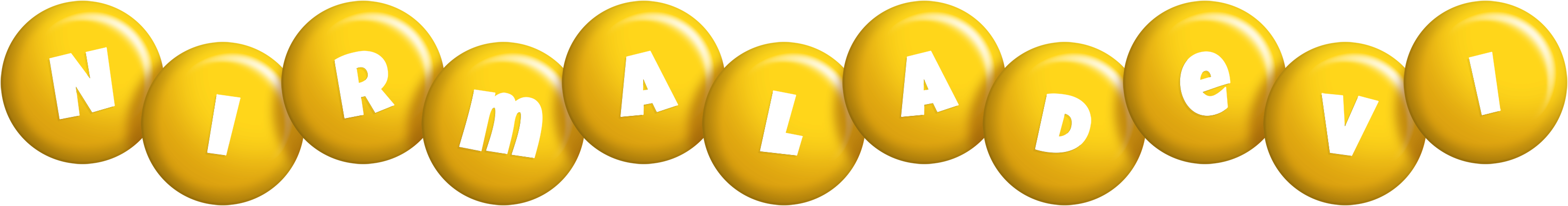 Nirmaladevi candy-yellow logo