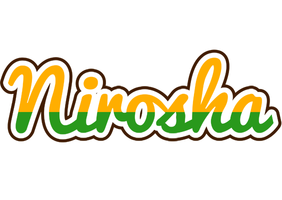 Nirosha banana logo