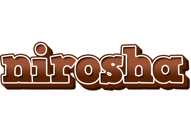 Nirosha brownie logo