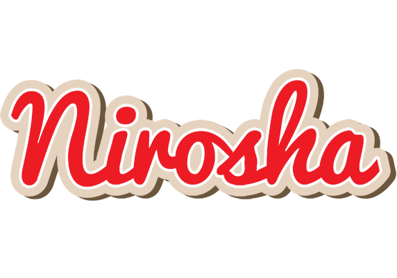 Nirosha chocolate logo