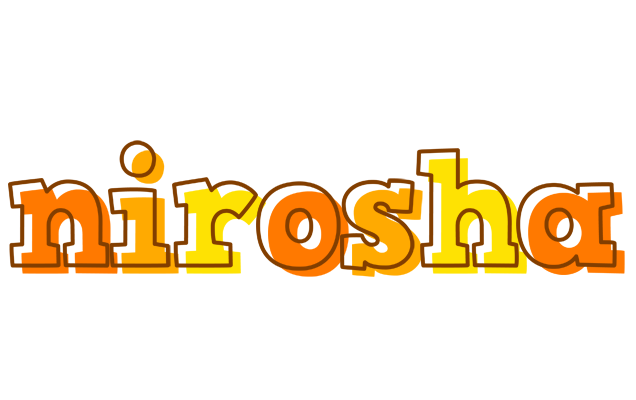 Nirosha desert logo
