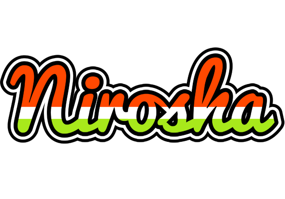 Nirosha exotic logo