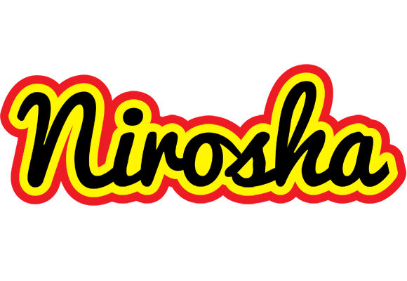Nirosha flaming logo