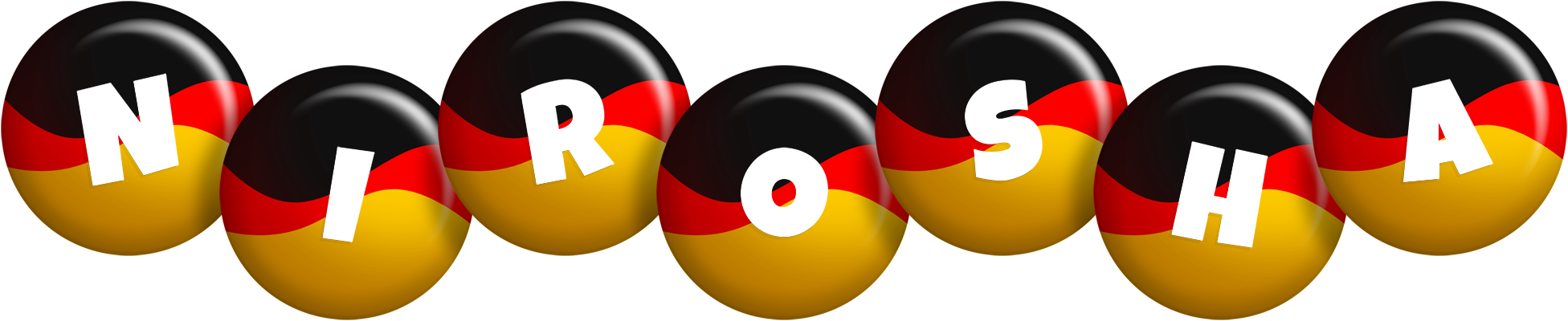 Nirosha german logo