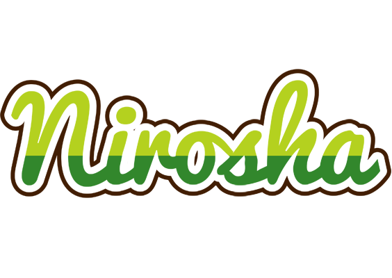 Nirosha golfing logo