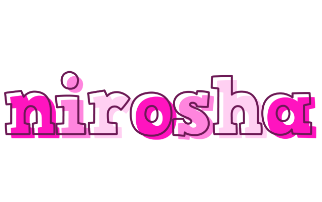 Nirosha hello logo