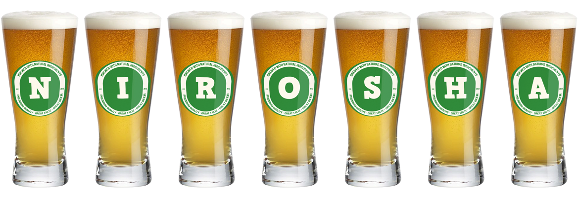 Nirosha lager logo