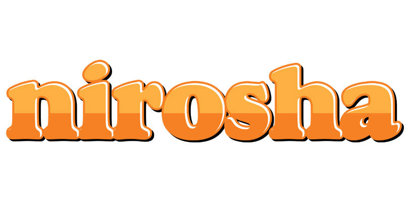 Nirosha orange logo