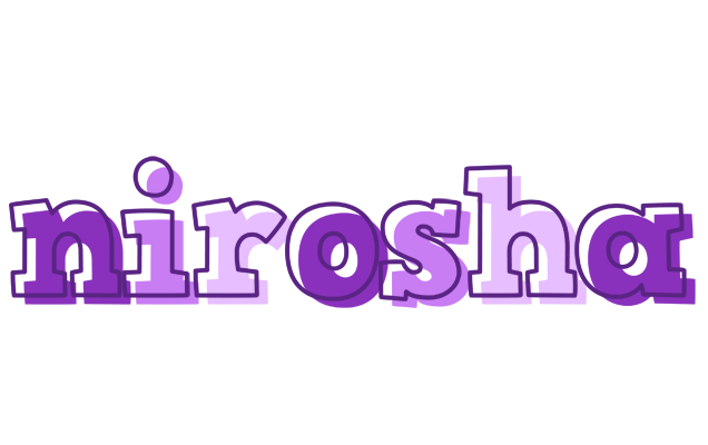 Nirosha sensual logo