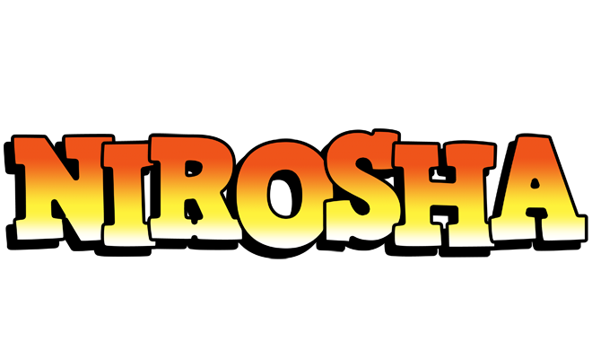 Nirosha sunset logo