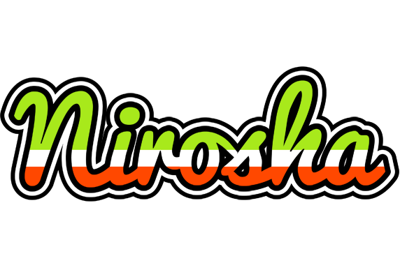 Nirosha superfun logo