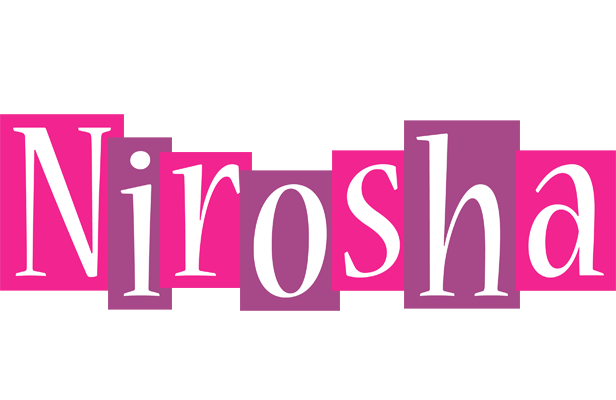 Nirosha whine logo
