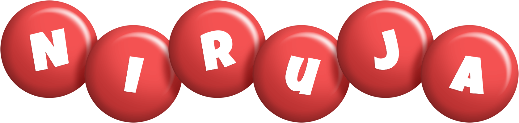Niruja candy-red logo