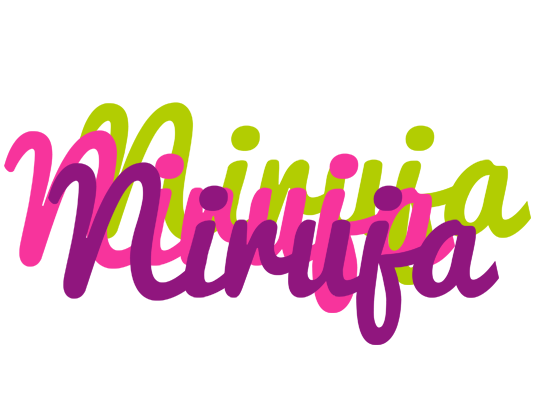 Niruja flowers logo