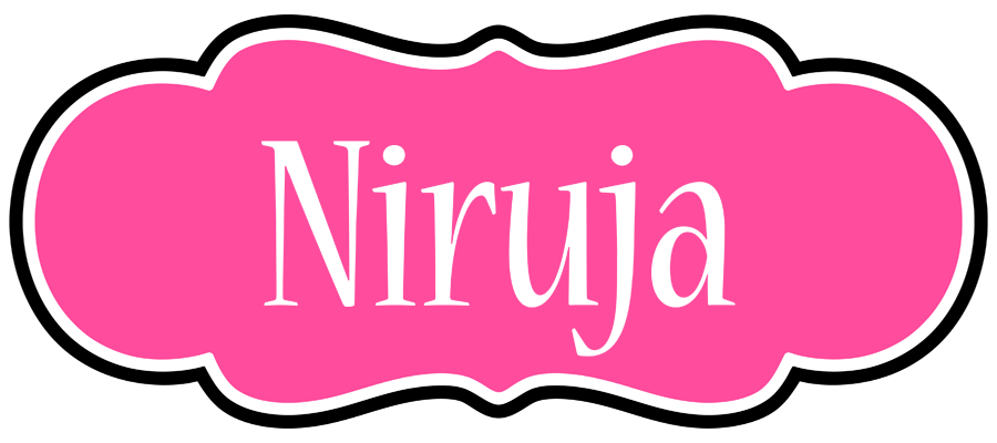 Niruja invitation logo