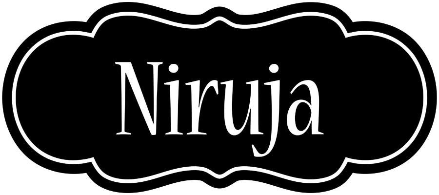Niruja welcome logo